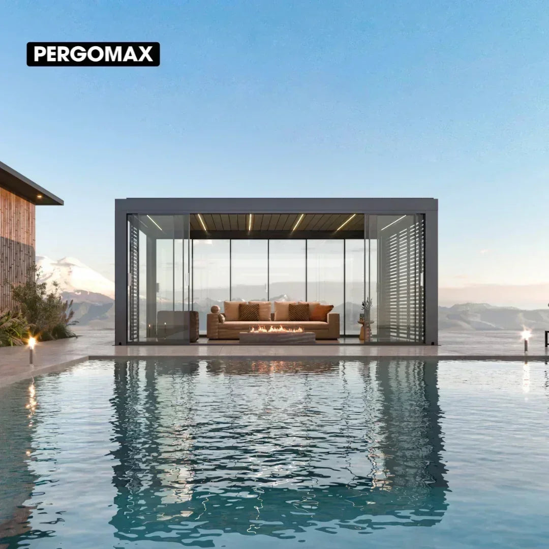 3x4m Pergola Bioclimatique : Gamme Signature